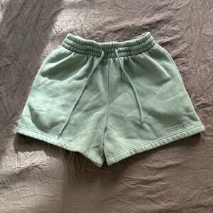 White Fox Sage Green Sweatpants